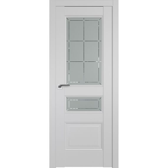 Фото межкомнатной двери экошпон Profil Doors 94U манхэттен остеклённая