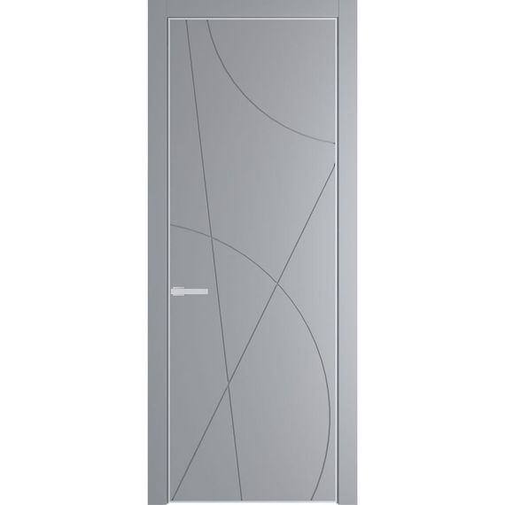 Межкомнатная дверь 4PA смоки глухая