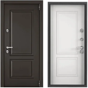 Входная стальная дверь Torex Snegir PRO PP ЛКП бруно S60-NС-2 KT белый S60-NС-2