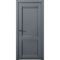 Межкомнатная дверь экошпон Кобальт 11.1 антрацит глухая