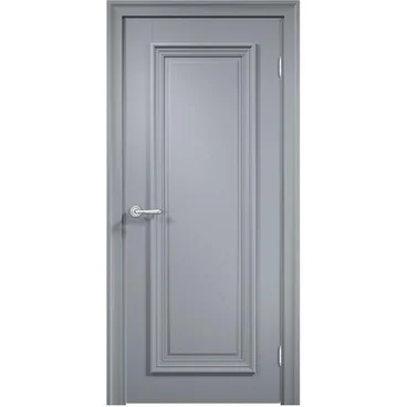 Межкомнатная дверь эмаль Дверцов Беневенто 1 RAL 7047 глухая