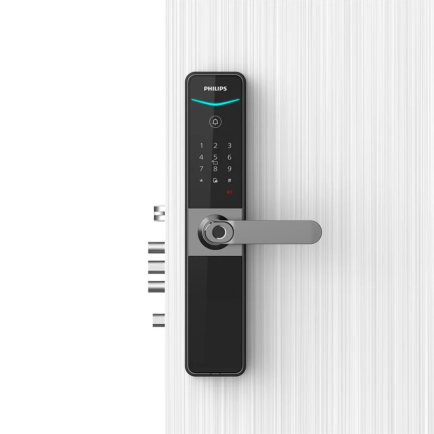 Фото электронного замка Philips EasyKey DDL610-5HBS на двери 3