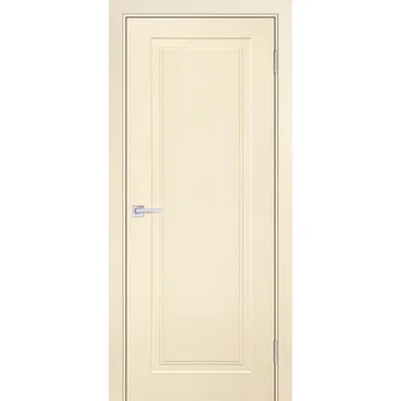 Межкомнатная дверь эмаль Текона Смальта-Лайн 06 айвори RAL 1013 глухая