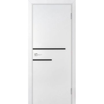 Межкомнатная дверь эмаль Смальта-Лайн 07 RAL 9003 глухая