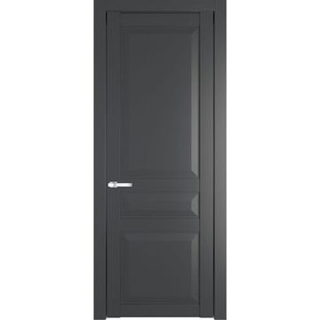 Межкомнатная дверь 1.5.1PD графит глухая