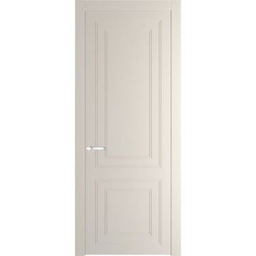 Межкомнатная дверь 27PW кремовая магнолия глухая