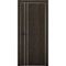 Межкомнатная дверь Плутоний 4 дуб тёмный глухая