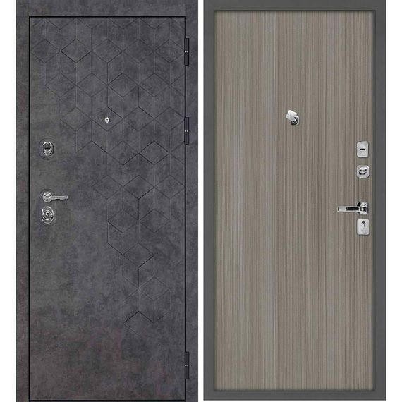 Входная дверь Тетра-126 панель гладкая эвкалипт португальский