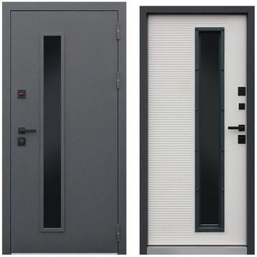 Входная уличная дверь Trento с окном