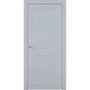 Межкомнатная дверь эмаль Классика 3 RAL 7047 глухая