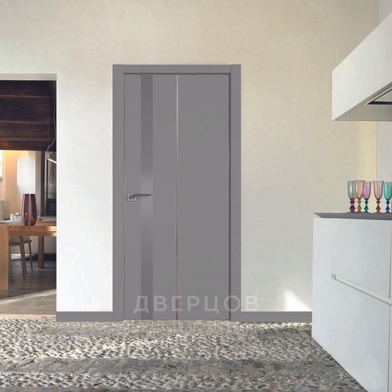 Фото закрытой складной двери compack 6E манхеттен