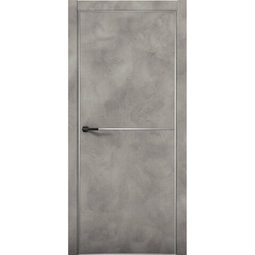 Межкомнатная дверь Плутоний 2 бетон лофт глухая