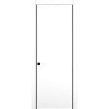 Межкомнатная дверь керамик MN 1 снежный глухая