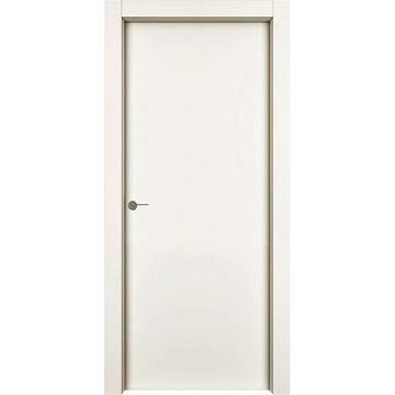 Звукоизоляционная дверь 1001 кремовая эмаль 42 дб