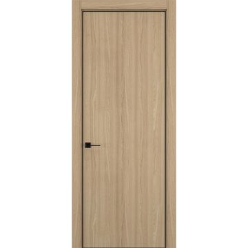 Межкомнатная дверь керамик MN 1 дуб натуральный глухая