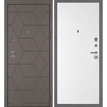 Входная дверь Тетра-181 панель фрезерованная