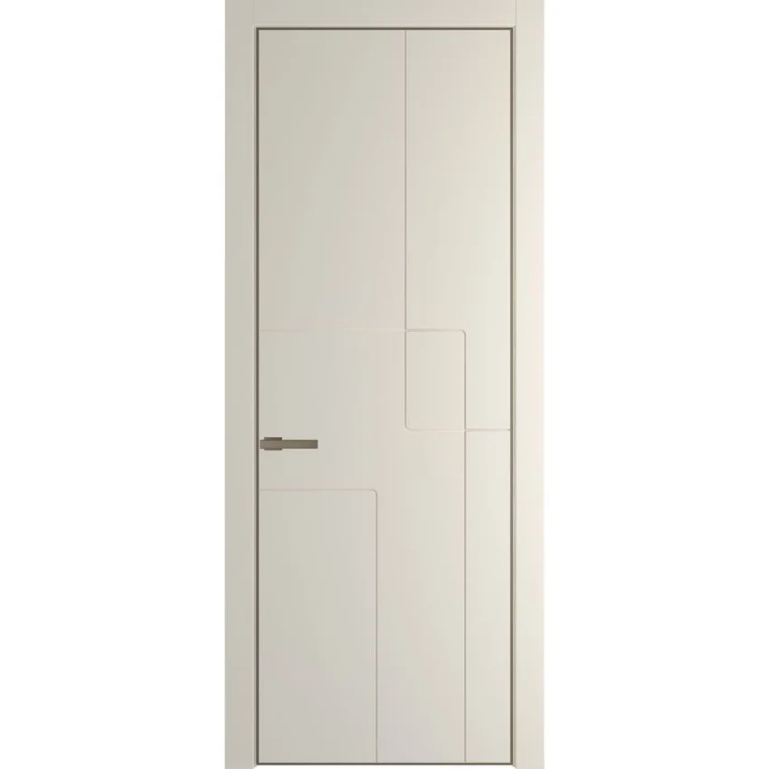 Межкомнатная дверь 3PA кремовая магнолия глухая