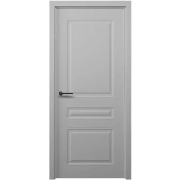 Межкомнатная дверь эмаль Albero Стиль 2 серая глухая