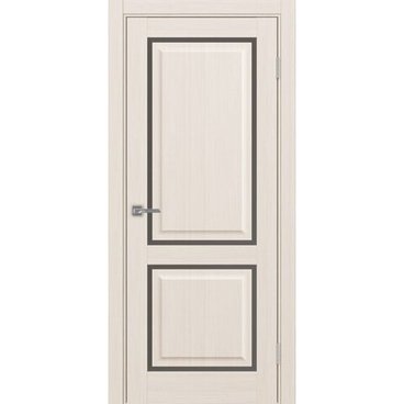 Межкомнатная дверь Тоскана 602С.2121 ясень перламутровый со стеклом