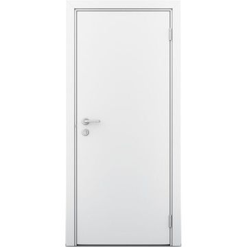 Влагостойкая дверь белая глухая