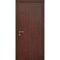 Фото гладкой пластиковой двери в цвете итальянский орех
