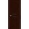 Фото ульяновской двери Турин 2 ясень шоколад стекло триплекс цвет стекла чёрный