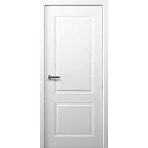 Межкомнатная дверь эмаль Albero Стиль 1 белая глухая