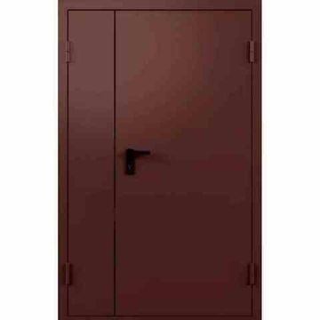 Дверь противопожарная стальная двупольная EIS60 RAL 8017