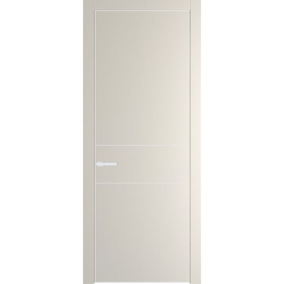 Межкомнатная дверь 14PA кремовая магнолия глухая