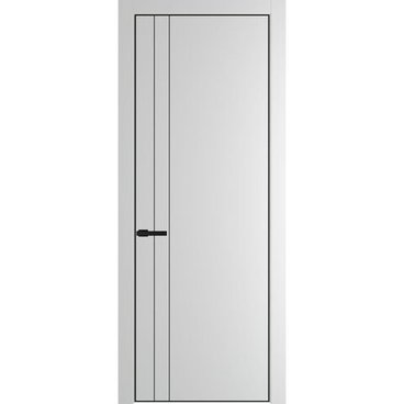 Межкомнатная дверь 12PA крем вайт глухая