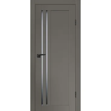 Межкомнатная дверь пэт PD-32 мускат со стеклом