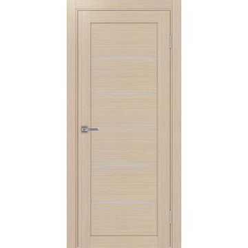 Межкомнатная дверь экошпон Турин 506.12 белёный дуб остеклённая