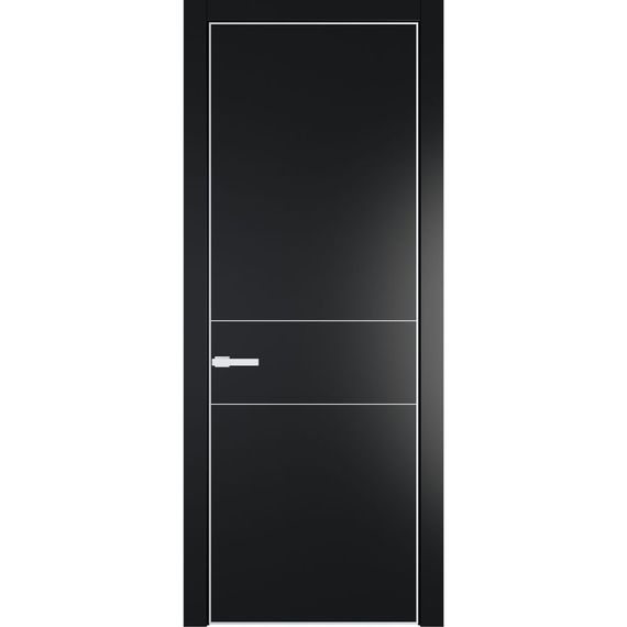 Межкомнатная дверь эмаль Profil Doors 14PA блэк глухая