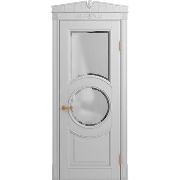 Межкомнатная дверь массив бука Viporte Лацио Амбиенте аворио остеклёние 2