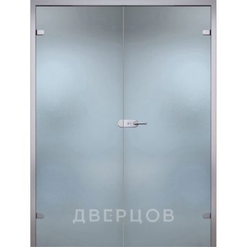 Лайт двухстворчатая распашная стекло беcцветное матовое