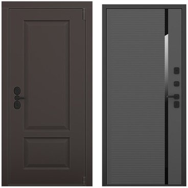 Входная дверь Шэбби амаретто силк панель пиано