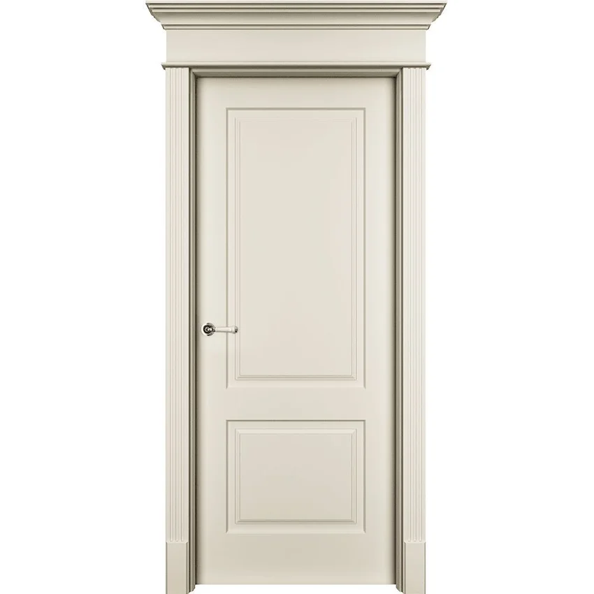 Межкомнатная дверь эмаль Ofram Нафта 2 RAL 9001 глухая