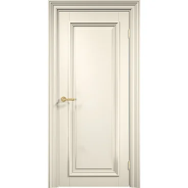 Межкомнатная дверь эмаль Дверцов Болонья 1 NCS S 1002-Y50R глухая