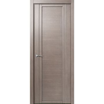 Межкомнатная дверь шпон QDO дуб грейвуд глухая