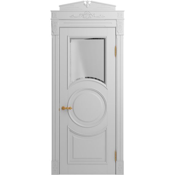 Межкомнатная дверь массив бука Viporte Лацио Амбиенте аворио остеклёние 1