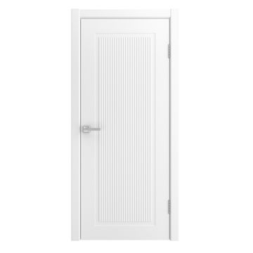 Межкомнатная дверь Флекс белая эмаль RAL 9016 глухая