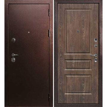 Входная дверь С-3 антик медь панель фрезерованная