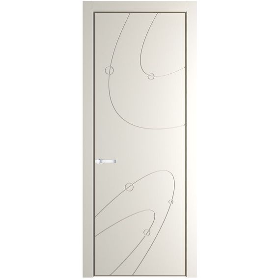 Межкомнатная дверь 5PA перламутр белый глухая