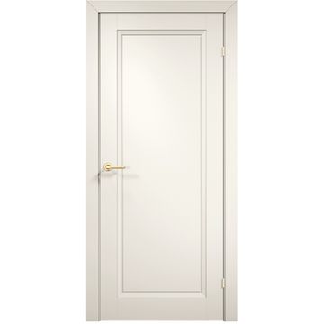 Межкомнатная дверь эмаль Дверцов Модена 1 цвет белый RAL 9010 глухая