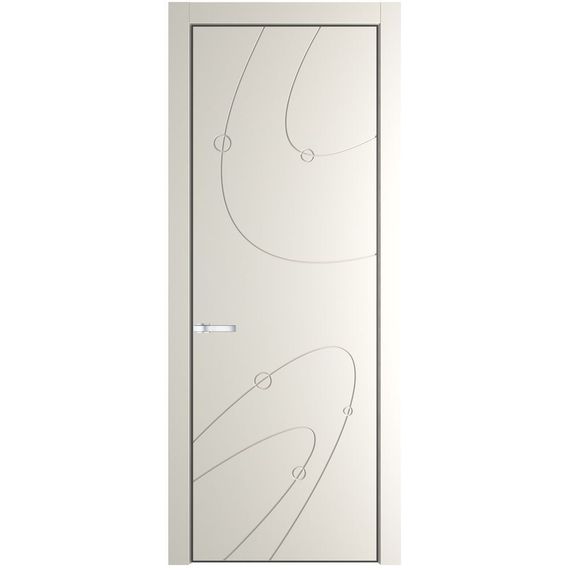 Межкомнатная дверь 5PA перламутр белый глухая