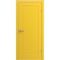 Фото двери Аморе эмаль желтая глухая