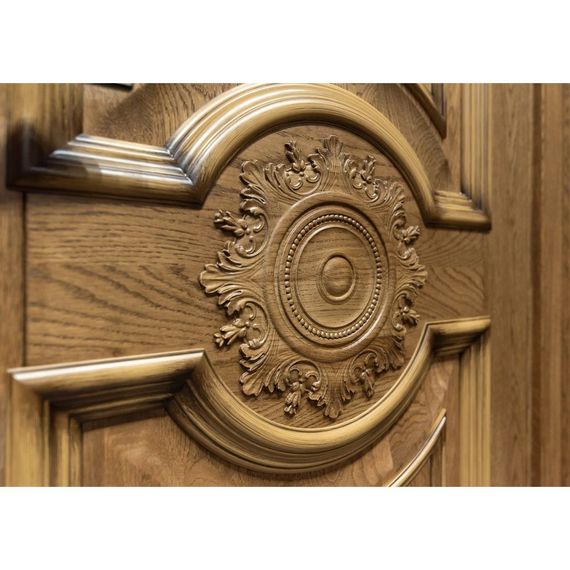 Межкомнатная дверь массив дуба Сорренто дуб рустикальный глухая