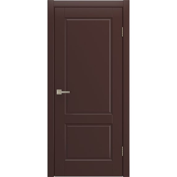Фото двери Патриция коричневая эмаль RAL 8016 глухая