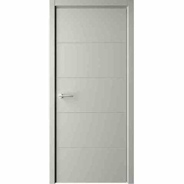 Межкомнатная дверь эмаль Albero Геометрия 4 серая глухая