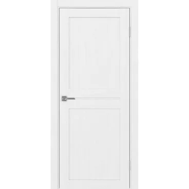 Межкомнатная дверь экошпон Турин 520.111 белый лёд глухая